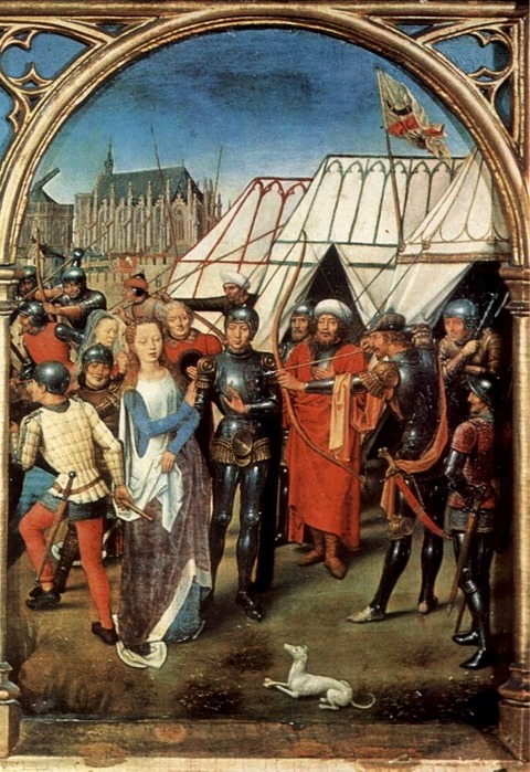 Hans Memling, The Martyrdom of Saint Ursula 1489
