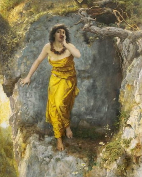 Echo by Léo-Paul-Samuel Robert 1878