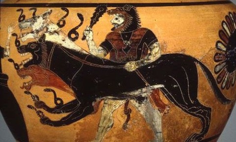 Heracles and Cerberus 6th