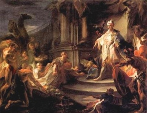 Joseph Viceroy Egypt reunited Brothers – Maulbertsch 1724