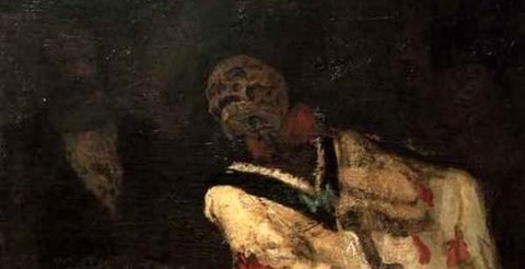 Death at the Ball, by Felicien Rops, 1875 -