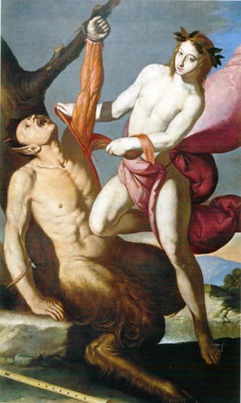 Apollo Flaying Marsias, 1640