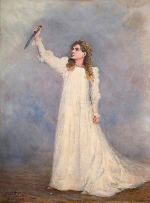 Alma Murray as Beatrice Cenci by Percy Bysshe Shelley-