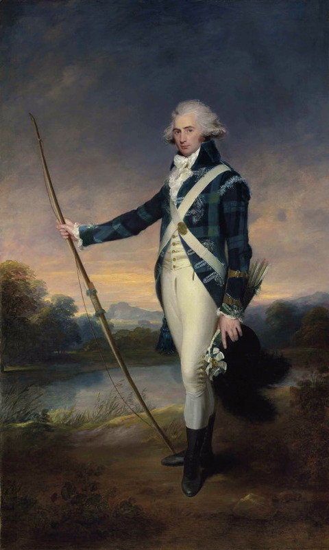 George Douglas 16th Earl of Morton, Sir William Beechey