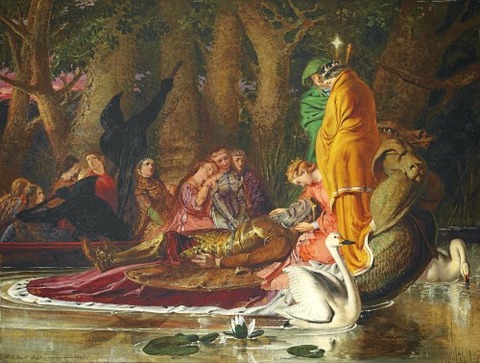William Bell Scott Arthur carried to Land Enchantment 1847-62