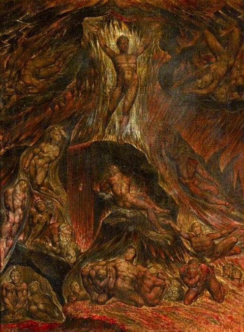 Satan Calling up His Legions William Blake