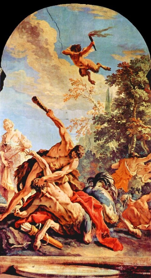 Sebastiano Ricci Hércules y Neso 1706