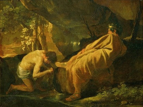 Midas source river Pactolos Poussin Nicolas 1594–1665