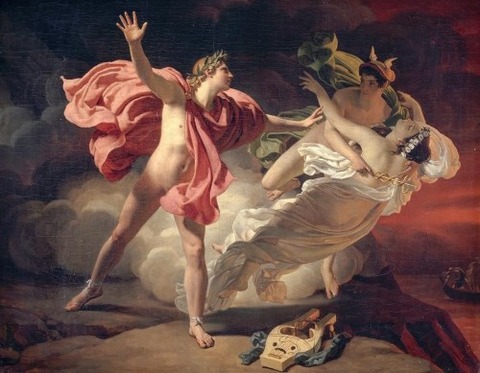 Michel Martin Drolling, Orphée et Eurydice, 1820