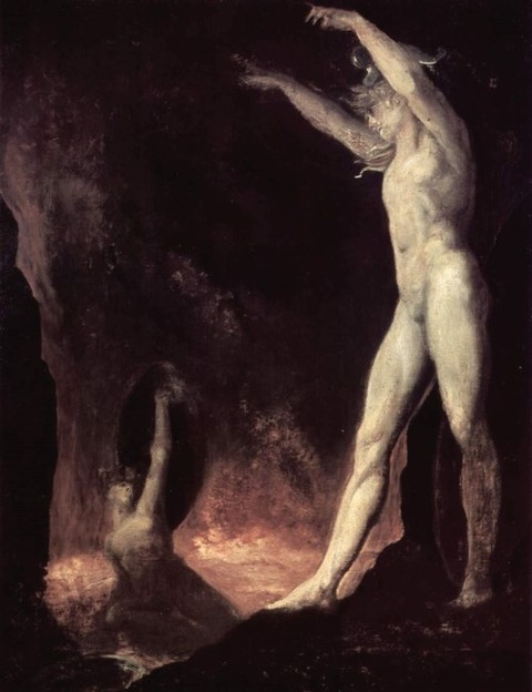 Satanic Call to Beelzebub in Hell, John Henry Fuseli
