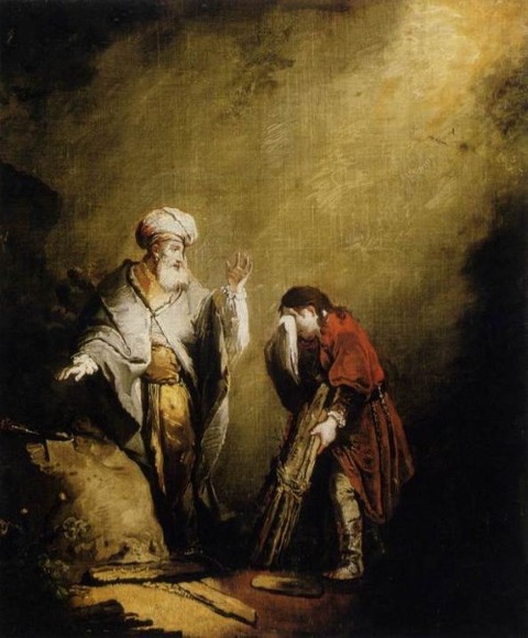 The Sacrifice of Isaac – DIETRICH (1712-1774)