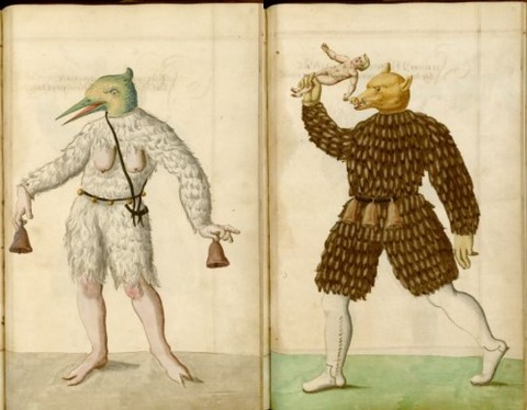 Radical Fashion from the Schembart Carnival (1590)14