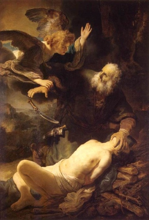 Sacrifice of Isaac REMBRANDT (1635)