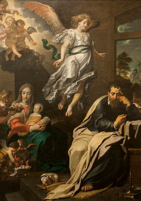 Seghers - Dream of St Joseph 1626-33