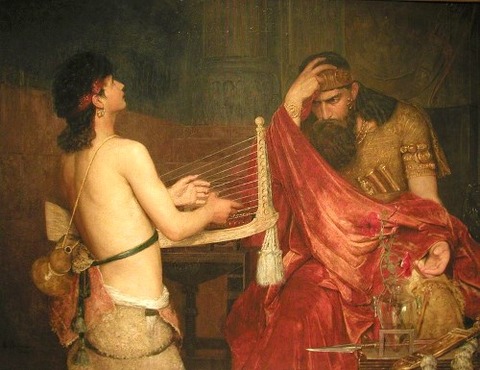 Josephson, Ernst 1878 David and Saul