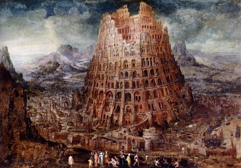 Marten van Valckenborch, The Tower of Babel, circa 1600