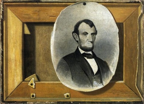 John Frederick Peto, Lincoln and the Pfleger Stretcher, 1898
