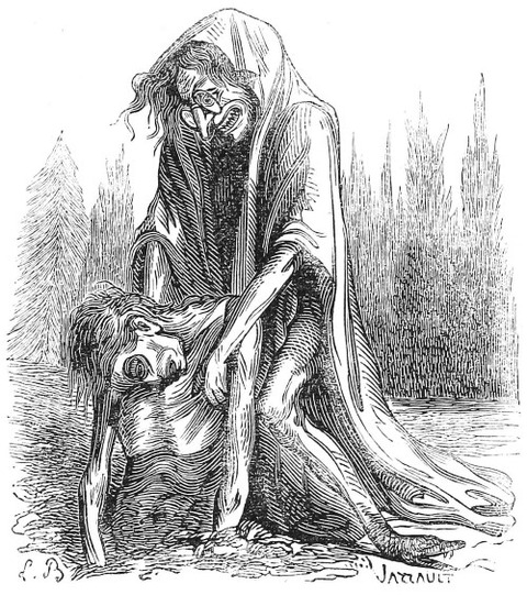 Demon Lamia Collin de Plancy's Dictionnaire Infernal