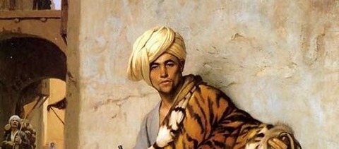 Pelt Merchant of Cairo Jean-Léon Gérôme 1869 - コピー