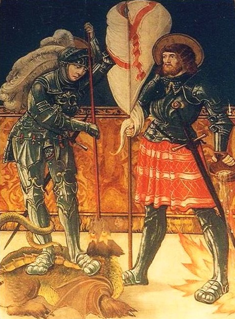 Fresco Roman Catholic church of Pónik Now Póniky Slovakia 1478