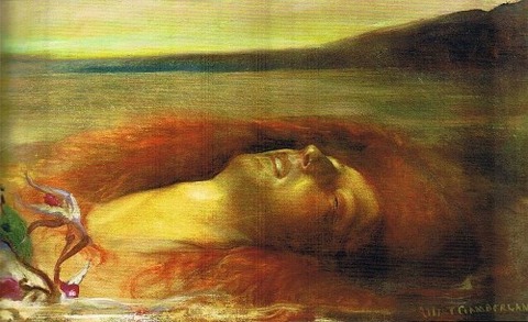Albert Ciamberlani - Ophelia (1900)