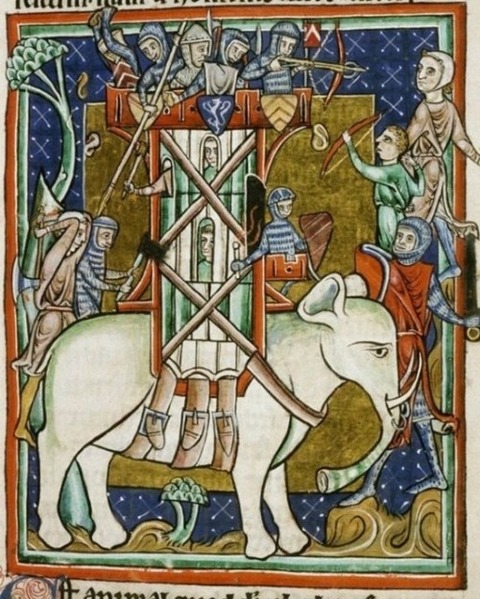 Middle Ages elephants 11
