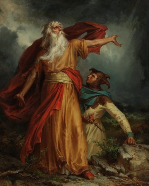 George Frederick Bensell 1837-79 King Lear