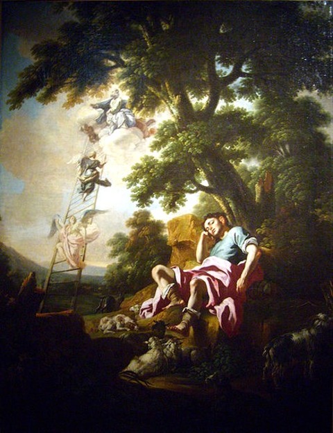Songe de Jacob School of Francesco Solimena