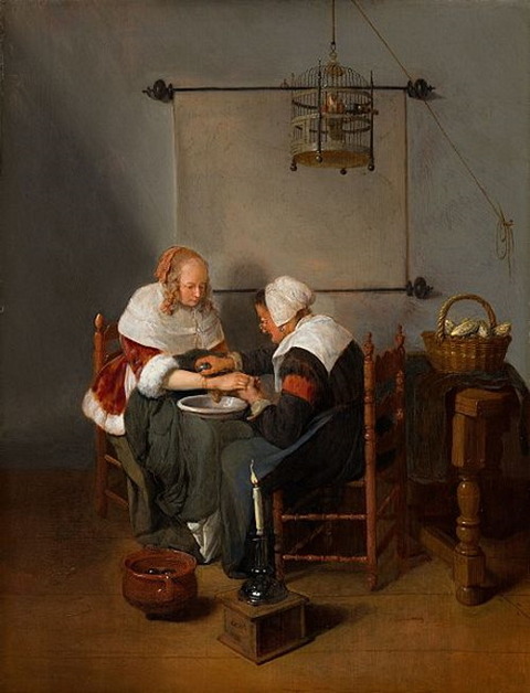 Quirijn van Brekelenkam - The Blood-Letting 1660