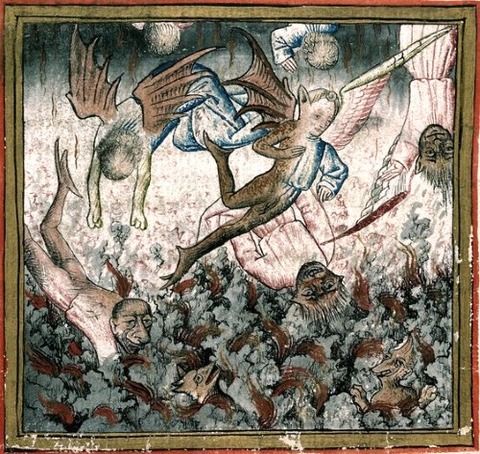 Georges Chastellain 1470 fallin angel