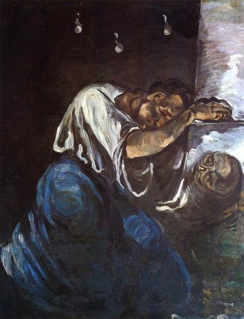 Paul Cézanne - La Madeleine, 1869