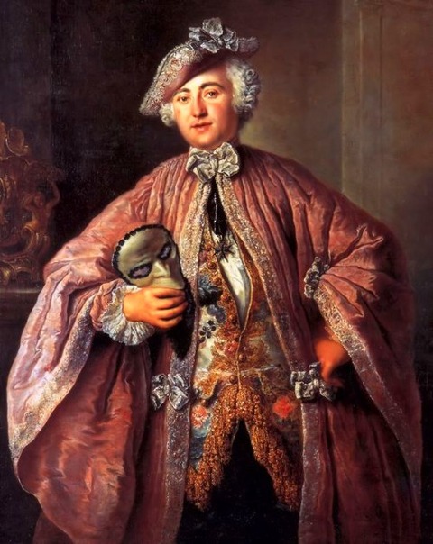 Antoine Pesne Portrait of Egmont von Chasôt 1757