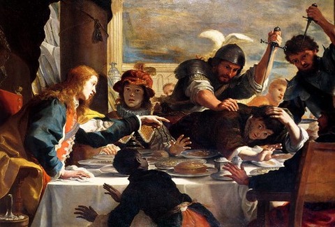 The Feast of Absalom Mattia Preti