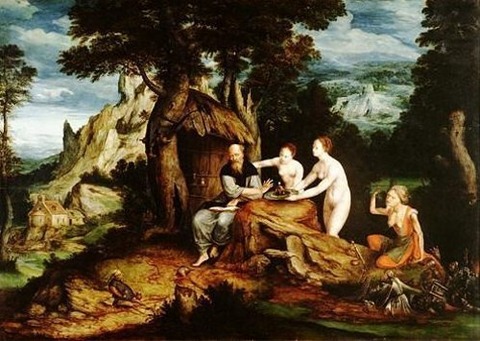 Cornelis Massys - The Temptation of Saint Anthony