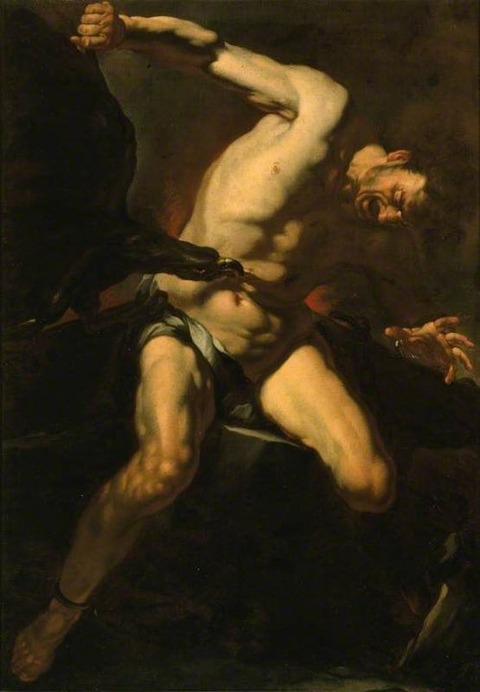 Prometheus Attributed to Caravaggio