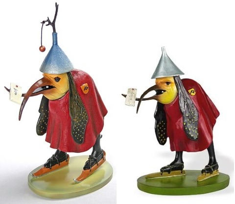 birdwithletter bosch creatures