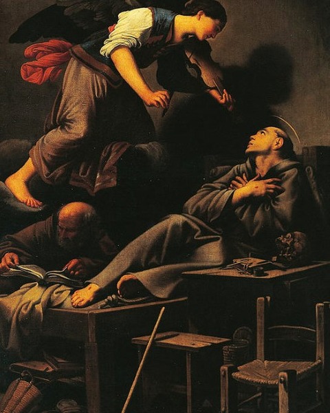 Carlo Saraceni Ecstasy Of St Francis