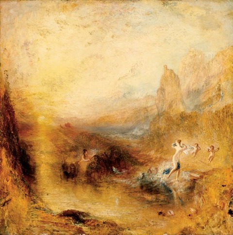 Turner Scylla flying inland advances of Glaucus 1841