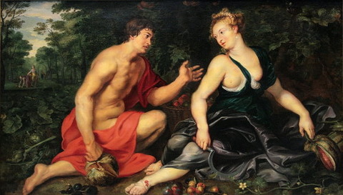 Peter Paul Rubens - Vertumnus and Pomona 1617