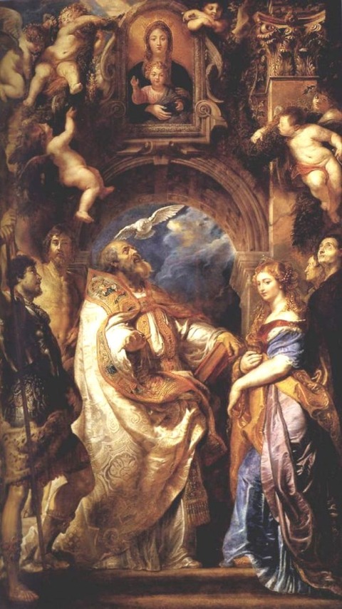 The Ecstasy of St Gregory the Great 1608