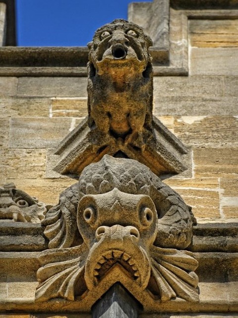 College Gargoyles, Oxford, England