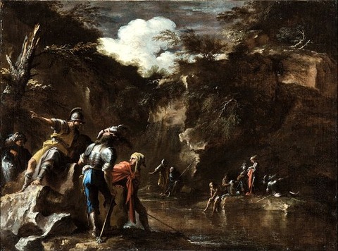 Thales causing the river 1663-4