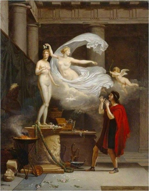 Pygmalion and Galatea - Louis Gauffier