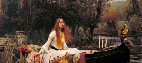 John William Waterhouse - The Lady of Shalott 1888 -
