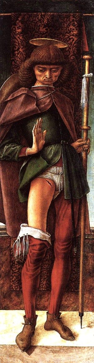 Carlo Crivelli St Roch1493