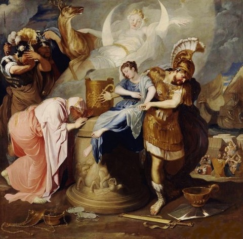 The Sacrifice of Iphigenia. 1646-47. Bertholet Flemalle