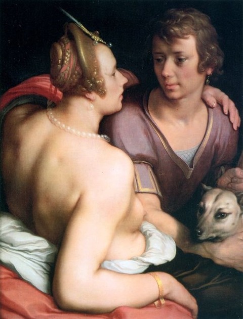Haarlem van Cornelisz Venus and Adonis