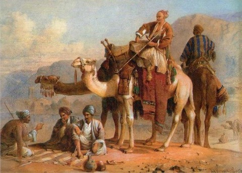 The Meeting Place 1864, Joseph Austin Benwell