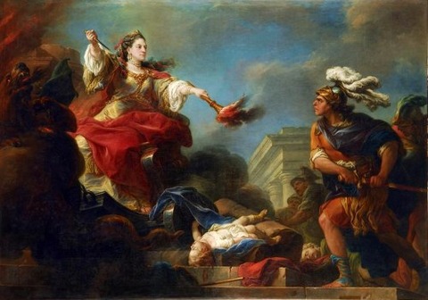 Jason et Médée-Charles André Van Loo