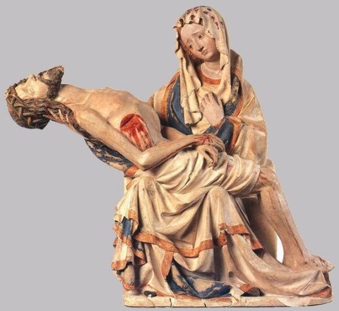 15th C pieta Germany
